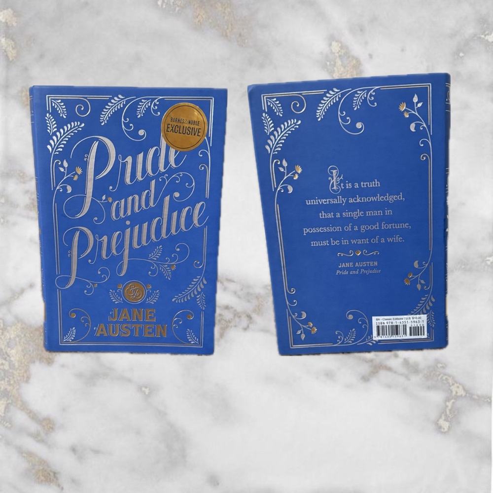 Barnes & Noble Blue Pride and Prejudice Journal